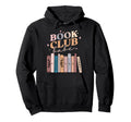 Book Club Babe Bibliophile Hoodie - Minimalist Print for Adults - T-Shirt, Sweatshirt, Hoodie