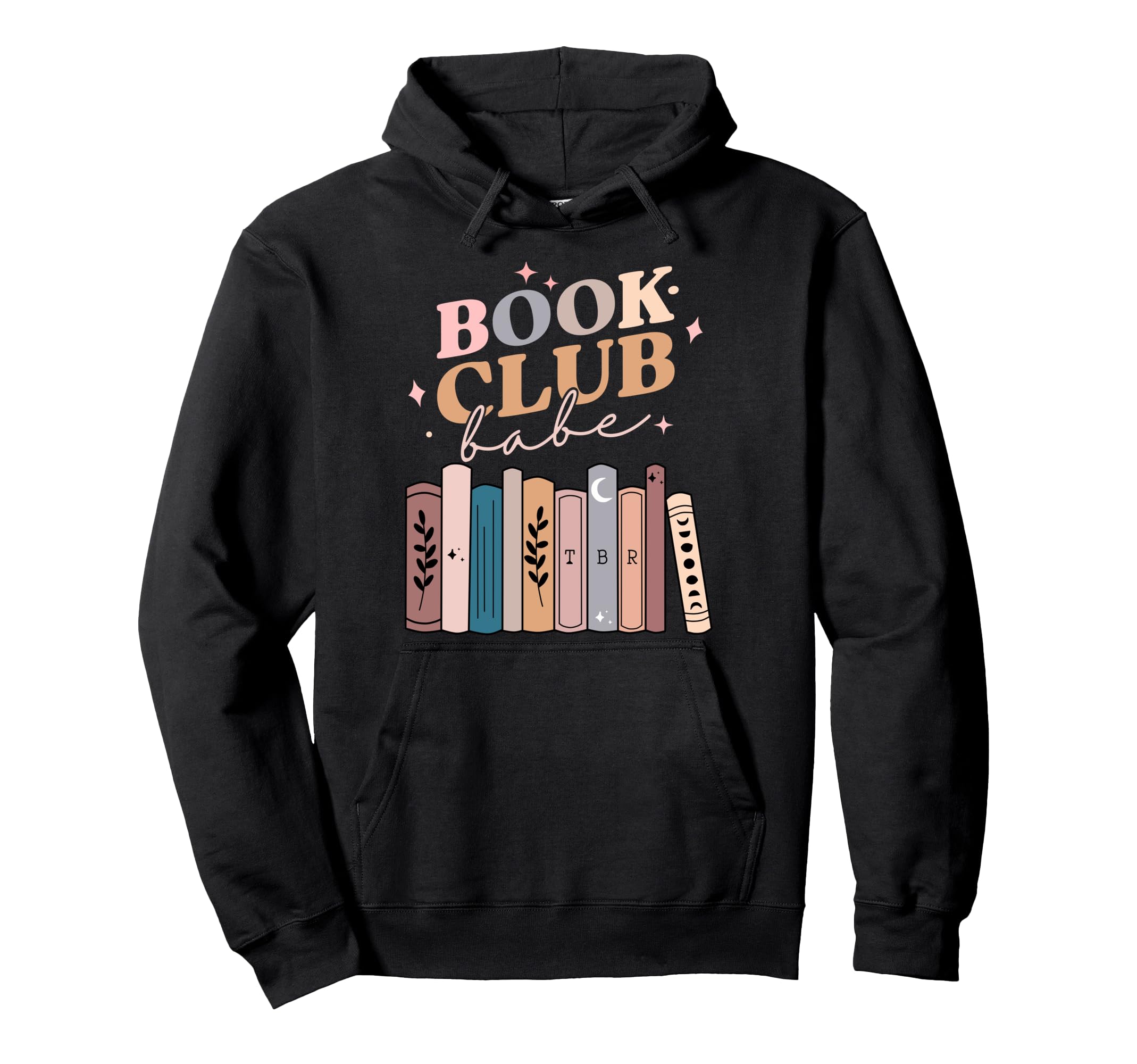 Book Club Babe Bibliophile Hoodie - Minimalist Print for Adults - T-Shirt, Sweatshirt, Hoodie