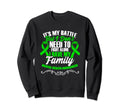 My Battle Mental Illness Support Sweatshirt - Aesthetic Graphic for Adults - T-Shirt, Sweatshirt, Hoodie