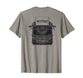 Writer Literature Typewriter Font T-Shirt - Casual Everyday Wear Men Women - T-Shirt, Sweatshirt, Hoodie