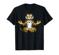 Meditation Tiger Yoga Pose Relaxing T-Shirt - Graphic Print for Adults - T-Shirt, Sweatshirt, Hoodie