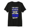 Chronic Fatigue Syndrome Warrior Cfs Tri T-Shirt - Trendy Graphic Unisex - T-Shirt, Sweatshirt, Hoodie