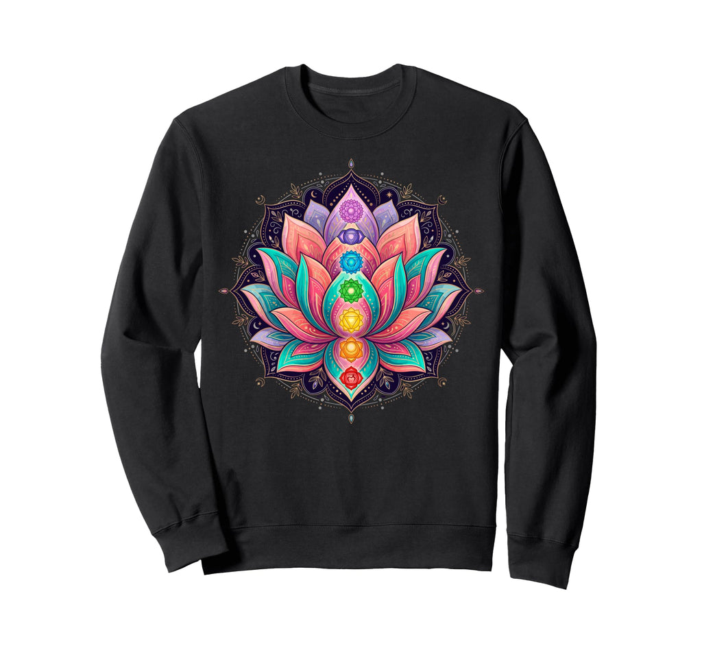 Yoga Meditation Spiritual Chakra Sweatshirt - Novelty Apparel Unisex - T-Shirt, Sweatshirt, Hoodie
