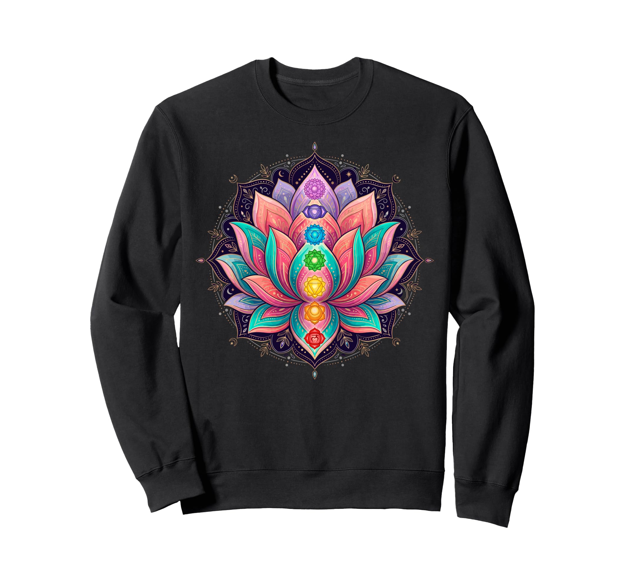 Yoga Meditation Spiritual Chakra Sweatshirt - Novelty Apparel Unisex - T-Shirt, Sweatshirt, Hoodie
