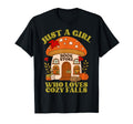 Just Who Loves Cozy Falls Book Lover T-Shirt - Minimalist Print Men Women - T-Shirt, Sweatshirt, Hoodie