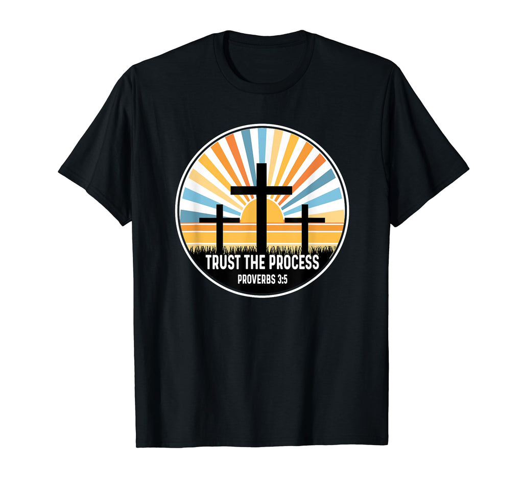 Proverbs 3 5 3 5 God Jesus Religious Trust T-Shirt - Graphic Print Unisex - T-Shirt, Sweatshirt, Hoodie
