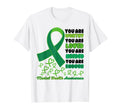 Motivational Support Warrior Mental Health T-Shirt - Graphic Print Unisex - T-Shirt, Sweatshirt, Hoodie