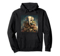 Book Nerd Elephant Reading Book Lover Hoodie - Trendy Graphic Men Women - T-Shirt, Sweatshirt, Hoodie