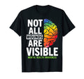 Not All Wounds Are Visible Mental T-Shirt - Streetwear Style for Adults - T-Shirt, Sweatshirt, Hoodie