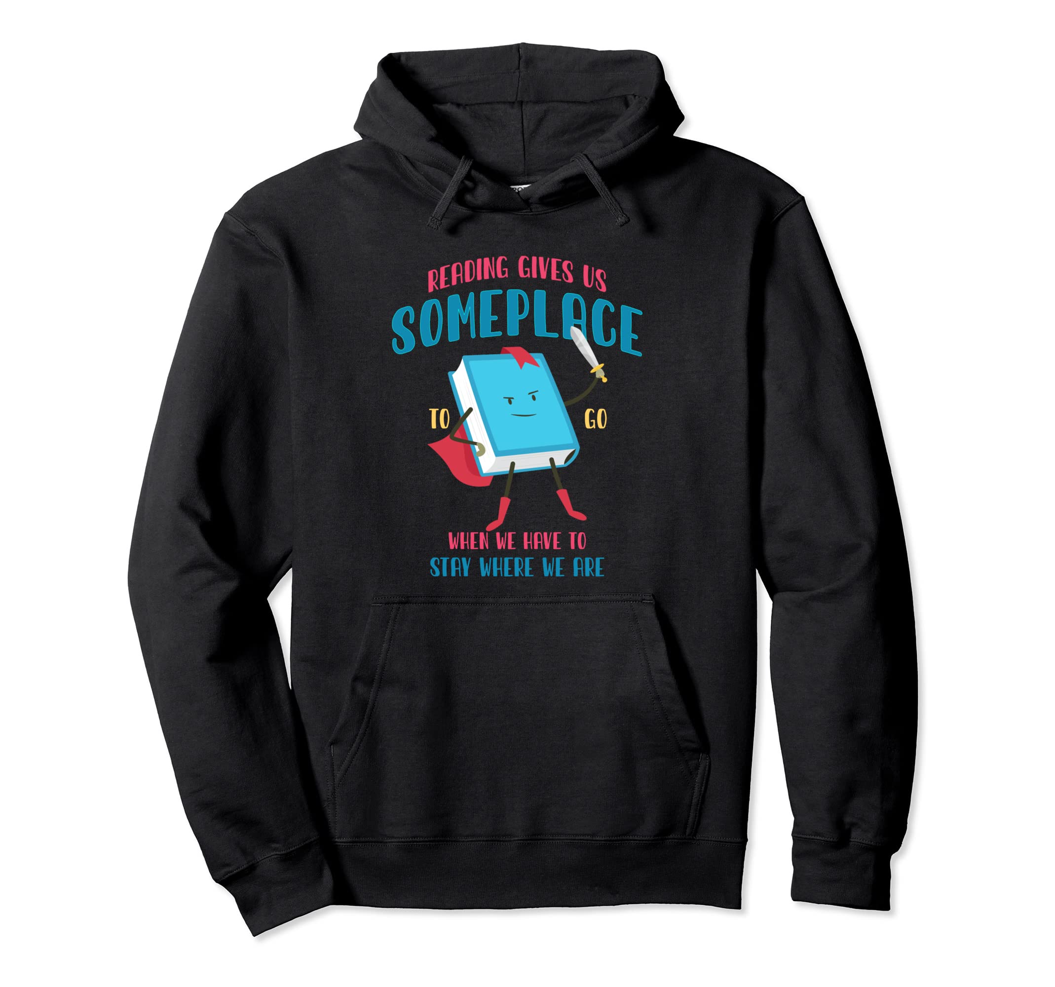 Reading Books Or Reading Gives Us Hoodie - Graphic Print Men Women - T-Shirt, Sweatshirt, Hoodie