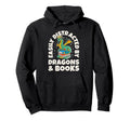Easily Distracted Dragons Books Hoodie - Casual Everyday Wear Unisex - T-Shirt, Sweatshirt, Hoodie