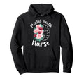 Mental Health Nurse Flowers Mental Hoodie - Aesthetic Graphic Men Women - T-Shirt, Sweatshirt, Hoodie
