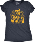 Womens I Got Buns Hun T Shirt Funny Cute Easter Bunny Rabbit Joke Tee for Ladies Unisex T-shirt, Sweatshirt, Hoodie, Long Sleeve Tee - T-Shirt, Sweatshirt, Hoodie