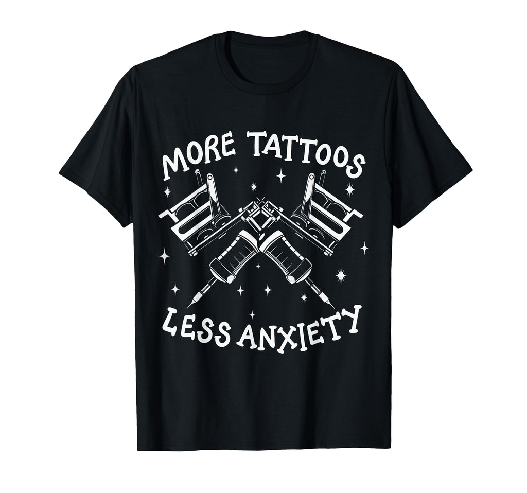 Anxiety Tattoo Inked Mental Health T-Shirt - Casual Everyday Wear Unisex - T-Shirt, Sweatshirt, Hoodie