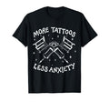 Anxiety Tattoo Inked Mental Health T-Shirt - Casual Everyday Wear Unisex - T-Shirt, Sweatshirt, Hoodie