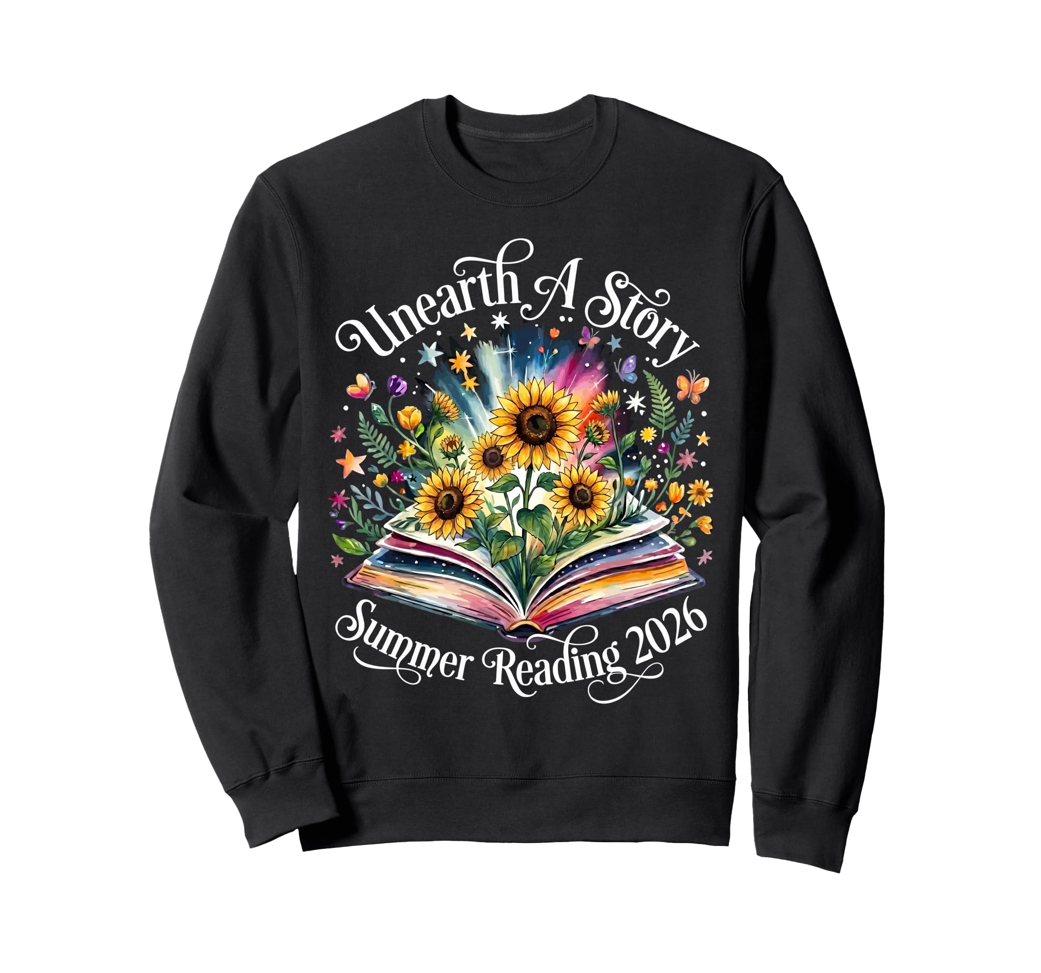 Unearth Story Summer Reading 2026 Sweatshirt - Unique Graphic for Adults - T-Shirt, Sweatshirt, Hoodie