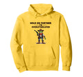Hold Partner Im Overstimulated Cowboy Frog Hoodie - Streetwear Style Unisex - T-Shirt, Sweatshirt, Hoodie