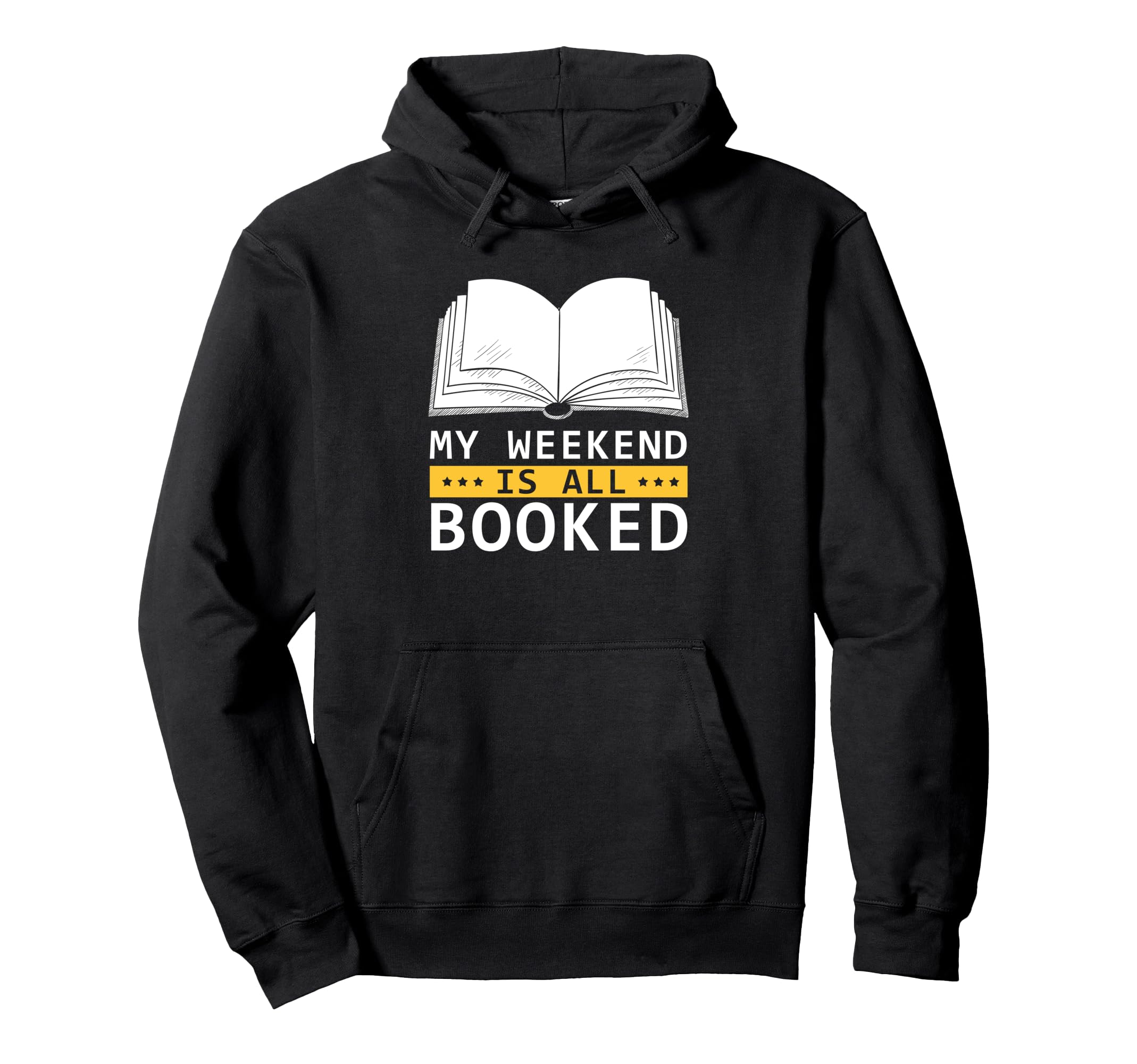Weekend Reading Plans Book Lovers And Hoodie - Minimalist Print for Adults - T-Shirt, Sweatshirt, Hoodie