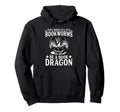 World Full Bookworms Be Book Dragon Book Hoodie - Graphic Print Men Women - T-Shirt, Sweatshirt, Hoodie