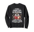 Funny Reading Addiction Owl Book Sweatshirt - Streetwear Style Men Women - T-Shirt, Sweatshirt, Hoodie