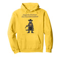 Hold Partner Im Overstimulated Cowboy Cat Hoodie - Aesthetic Graphic Unisex - T-Shirt, Sweatshirt, Hoodie