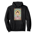 Little Buddha Stained Glass Spiritual Hoodie - Custom Art Print Men Women - T-Shirt, Sweatshirt, Hoodie