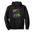 Coffee Gets Me Started Jesus Keeps Me Hoodie - Trendy Graphic for Adults - T-Shirt, Sweatshirt, Hoodie