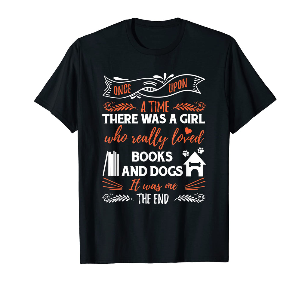 Funny Book Reader Dog Lover Beautiful Gift T-Shirt - Novelty Apparel Unisex - T-Shirt, Sweatshirt, Hoodie