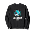 Funny Audiobook Nerd Book Readers Sweatshirt - Minimalist Print Unisex - T-Shirt, Sweatshirt, Hoodie