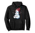 Meditation Snowman Yoga Pose Hoodie - Casual Everyday Wear Men Women - T-Shirt, Sweatshirt, Hoodie