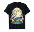 Moon Meditation Lunar Mindfulness T-Shirt - Streetwear Style for Adults - T-Shirt, Sweatshirt, Hoodie