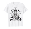 Namaste Witches Funny Witch Meditation T-Shirt - Graphic Print Men Women - T-Shirt, Sweatshirt, Hoodie