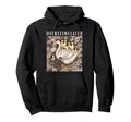 Overstimulated Mama Goose And Geese Hoodie - Minimalist Print for Adults - T-Shirt, Sweatshirt, Hoodie