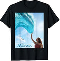Moana Live-Action Movie 2026 Ocean Wave & Logo Poster T-Shirt Unisex T-shirt, Sweatshirt, Hoodie, Long Sleeve Tee - T-Shirt, Sweatshirt, Hoodie
