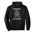 Overstimulated But Festive Funny Hoodie - Novelty Apparel Men Women - T-Shirt, Sweatshirt, Hoodie
