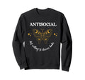 Antisocial Book Club Introvert Sweatshirt - Trendy Graphic Men Women - T-Shirt, Sweatshirt, Hoodie