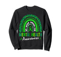 May We Wear Green Mental Health Sweatshirt - Graphic Print for Adults - T-Shirt, Sweatshirt, Hoodie