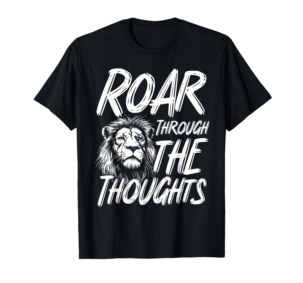 Bold Lion Overthinkers And Mental T-Shirt - Unique Graphic for Adults - T-Shirt, Sweatshirt, Hoodie