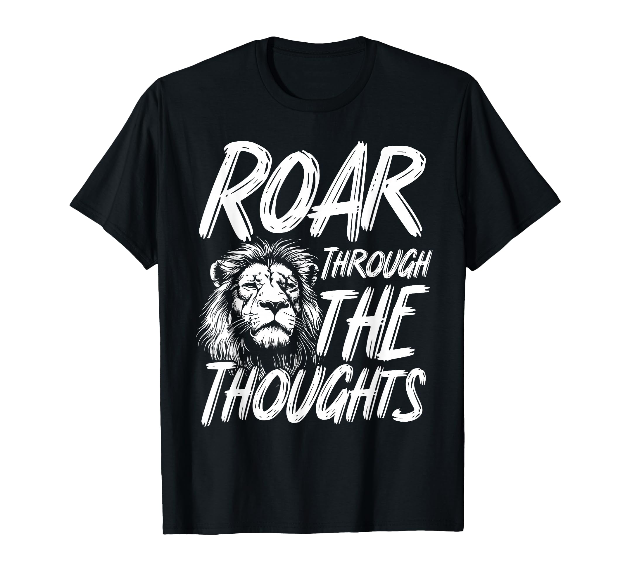 Bold Lion Overthinkers And Mental T-Shirt - Unique Graphic for Adults - T-Shirt, Sweatshirt, Hoodie