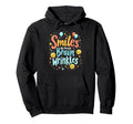 Smiles My Favorite Brain Wrinkles Hoodie - Aesthetic Graphic Unisex - T-Shirt, Sweatshirt, Hoodie