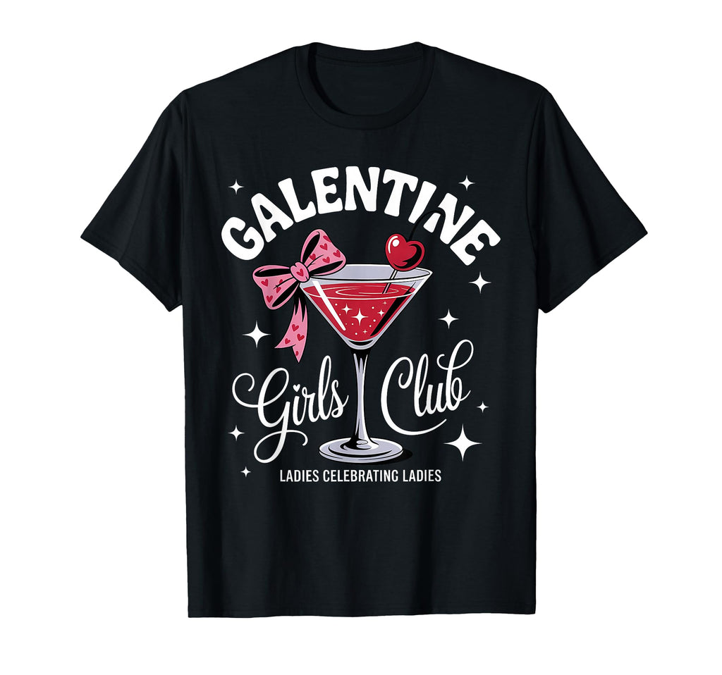 Happy Galentine Gang Club Ladies T-Shirt - Aesthetic Graphic Men Women - T-Shirt, Sweatshirt, Hoodie