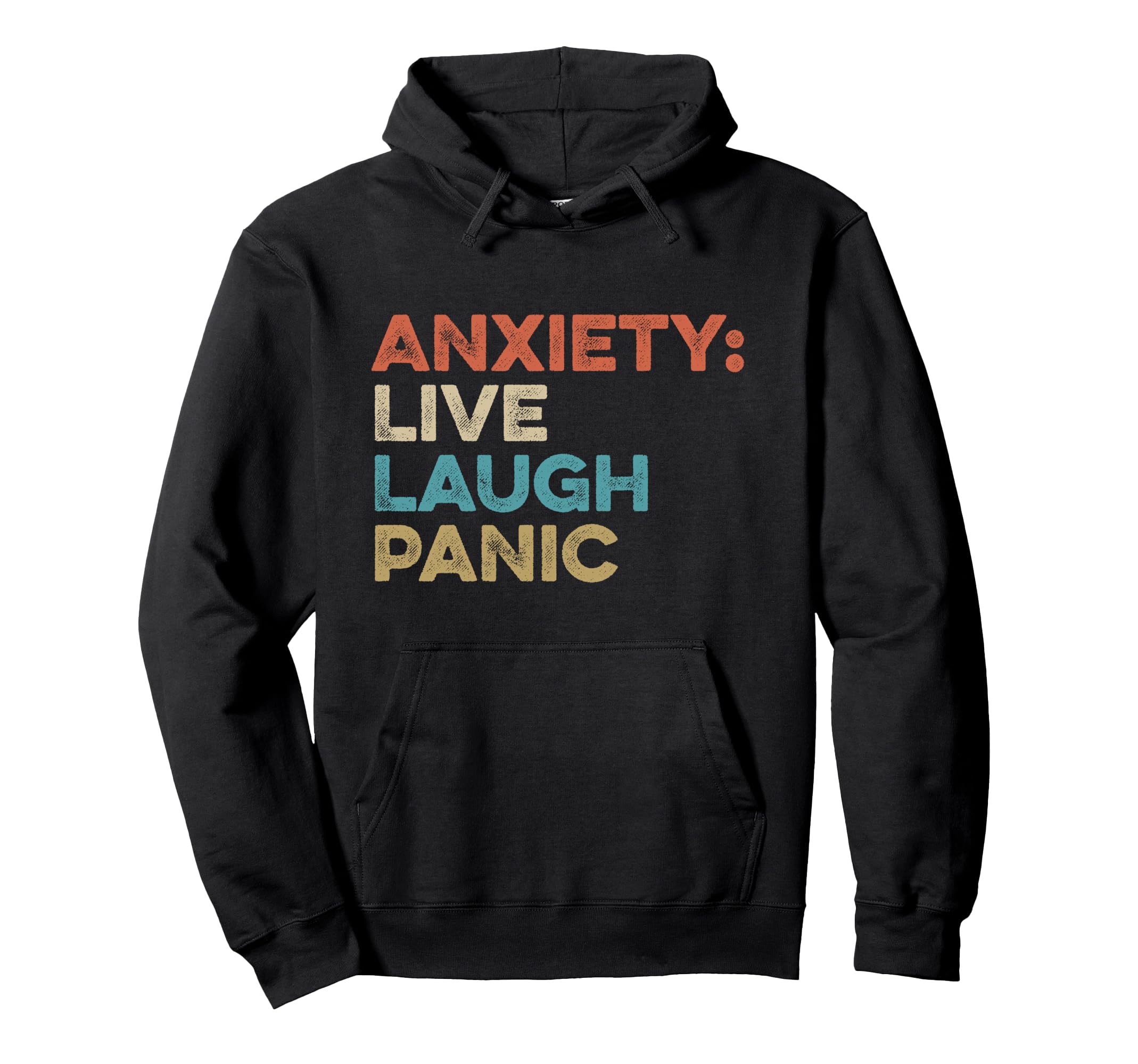 Funny Anxiety Anxiety Awareness Mental Hoodie - Minimalist Print Unisex - T-Shirt, Sweatshirt, Hoodie