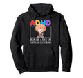 Adhd Brain Like Race Car Control Like Hoodie - Custom Art Print Men Women - T-Shirt, Sweatshirt, Hoodie