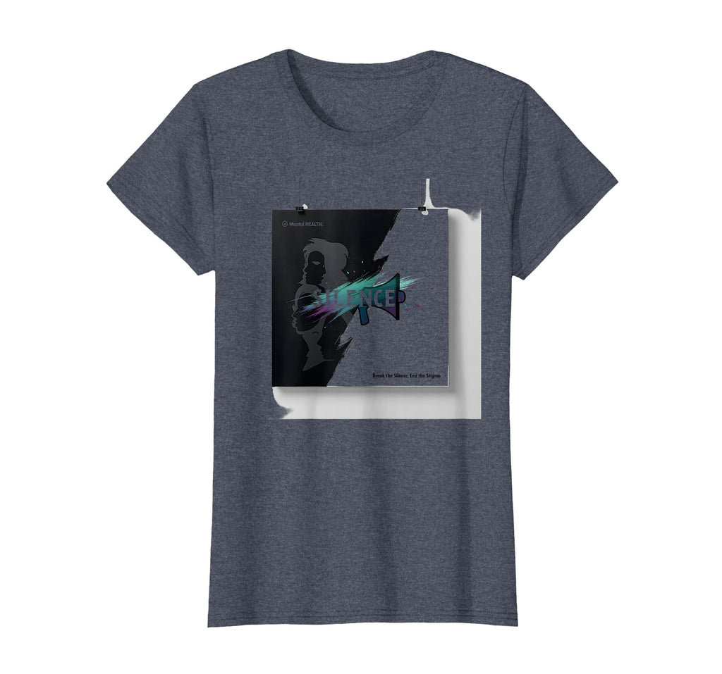 Suicide Awareness Break Silence End T-Shirt - Novelty Apparel Men Women - T-Shirt, Sweatshirt, Hoodie