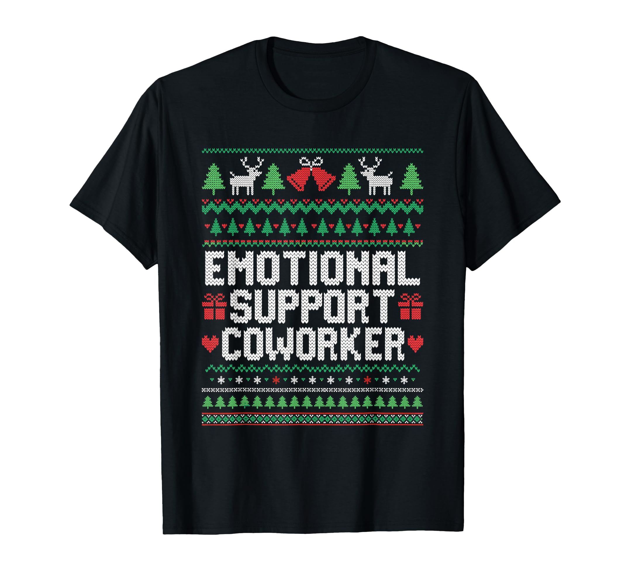 Emotional Support Coworker Funny Ugly T-Shirt - Trendy Graphic Men Women - T-Shirt, Sweatshirt, Hoodie