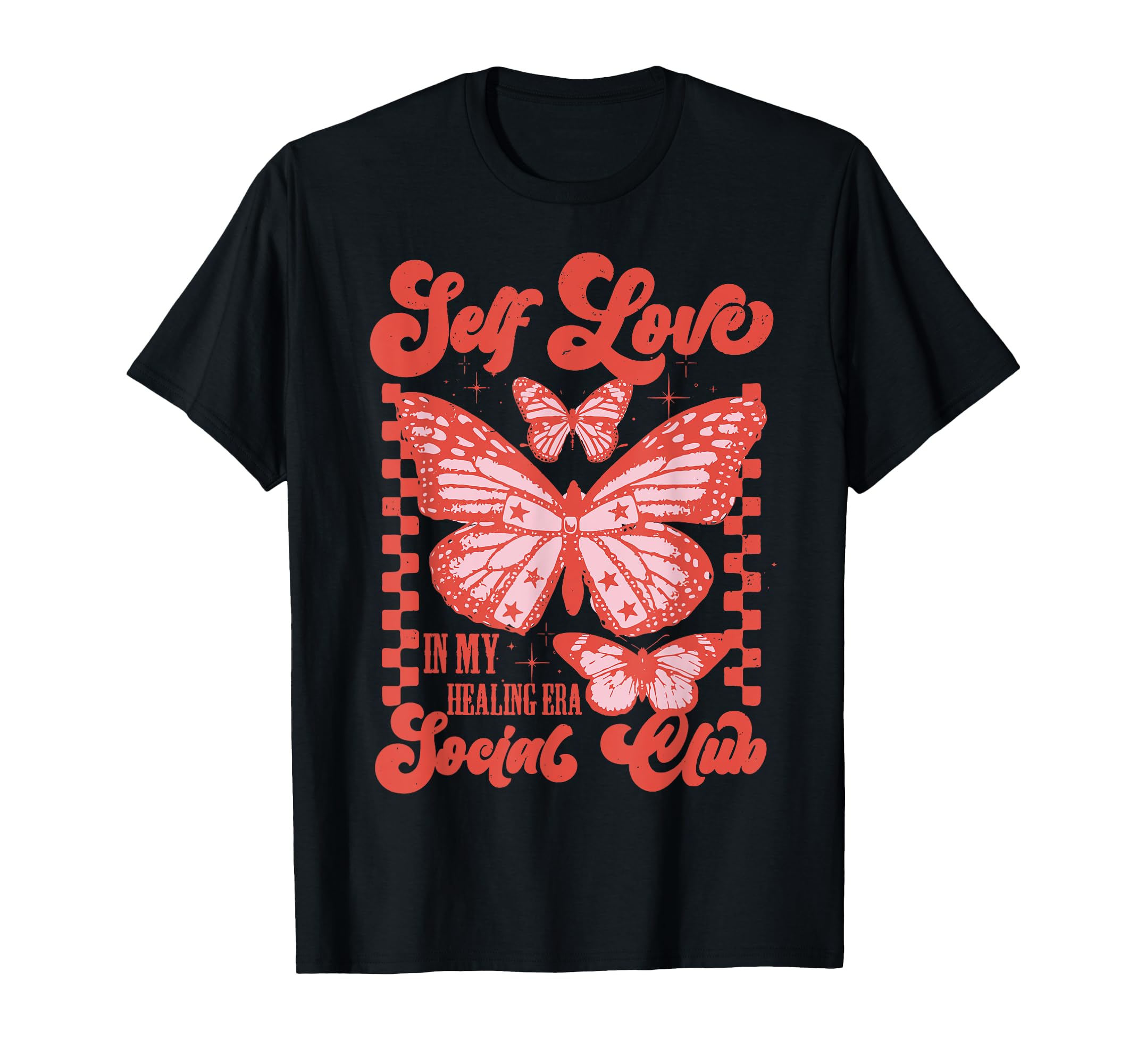 Self Love Social Club My Healing Era T-Shirt - Trendy Graphic for Adults - T-Shirt, Sweatshirt, Hoodie