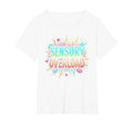 Sensory Overload Im Overstimulated Art T-Shirt - Minimalist Print Unisex - T-Shirt, Sweatshirt, Hoodie