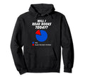 Will I Read Books Today Yes Hoodie - Casual Everyday Wear Men Women - T-Shirt, Sweatshirt, Hoodie