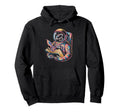 Space Reader Discovering Colorful Galaxy Hoodie - Custom Art Print Unisex - T-Shirt, Sweatshirt, Hoodie