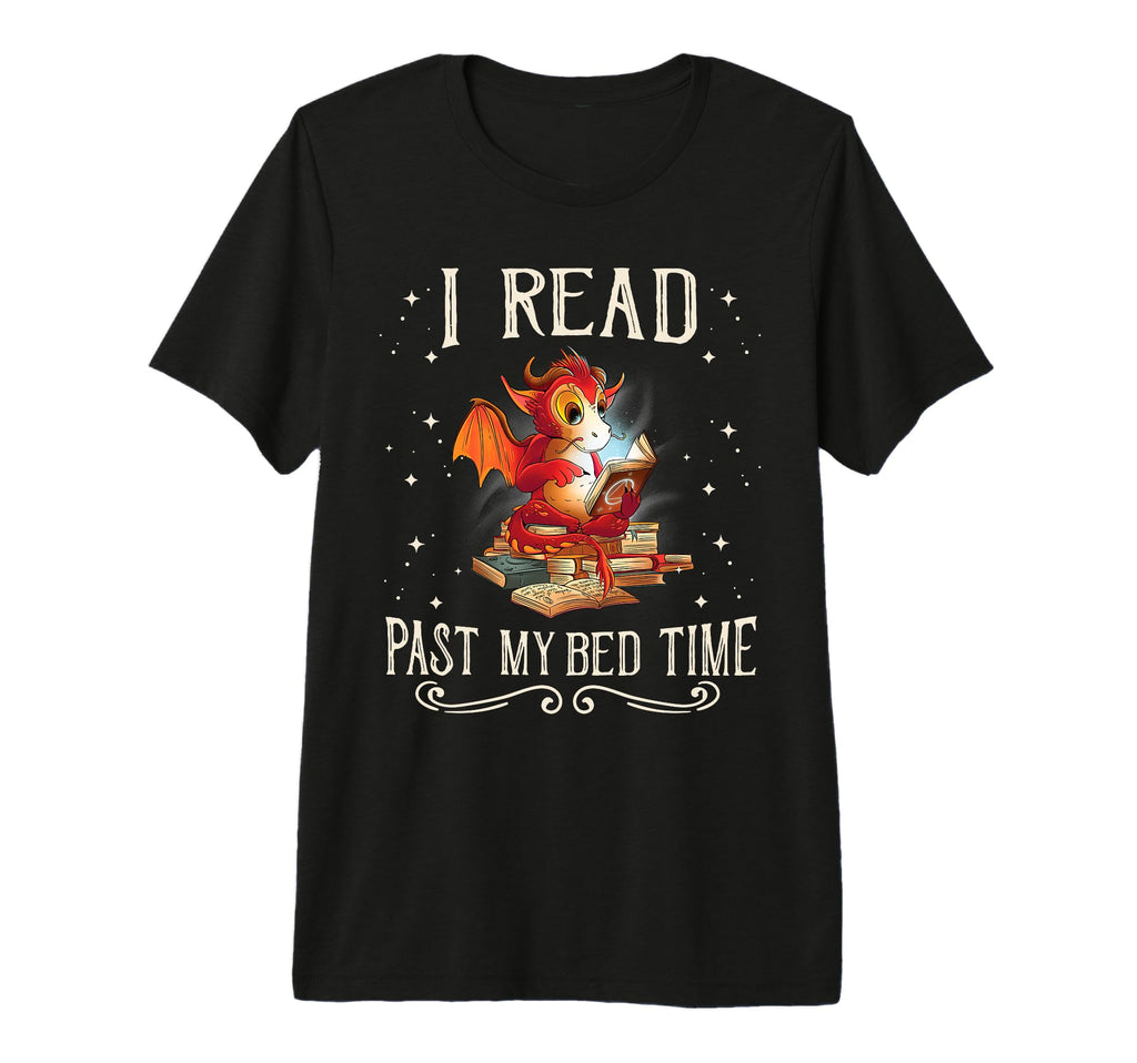 I Read Past My Bedtime Reading T-Shirt - Streetwear Style for Adults - T-Shirt, Sweatshirt, Hoodie